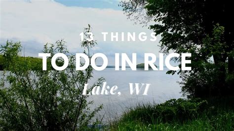 13 Things To Do In Rice Lake, WI – Travel Youman