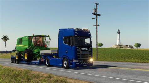 FS19 Scania S580 V8 v2.0.0.0 - Farming Simulator 17 mod / FS 2017 mod