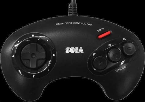 Sega Mega Drive II Controller - Consolevariations