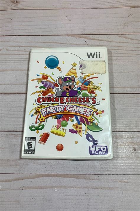 Chuck E Cheese Nintendo Wii Party Game on Mercari | Wii party, Chuck e ...