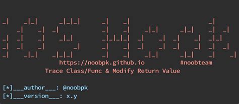 GitHub - noobpk/frida-ios-hook: A tool that helps you easy trace ...