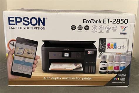 EPSON EcoTank ET-2850 Printer Review