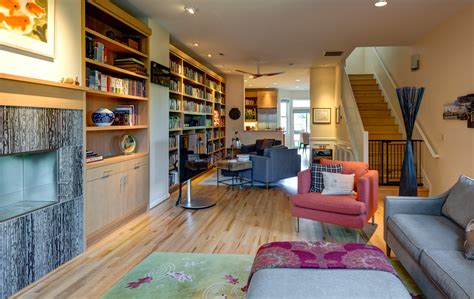 Rowhouse Kitchen & Living Room Remodel in Portland | Hammer & Hand