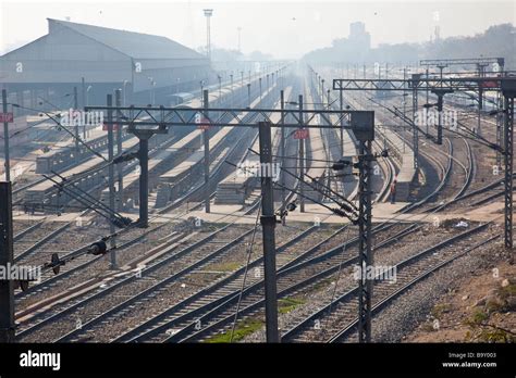 Old Delhi Railway Station in Delhi India Stock Photo - Alamy