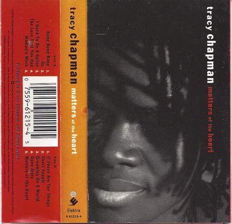 Tracy Chapman – Matters Of The Heart (1992, Cassette) - Discogs