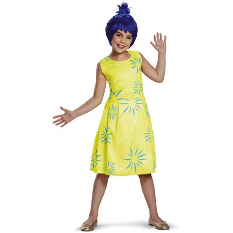 Girl's Joy Classic Halloween Costume - Inside Out - Walmart.com ...