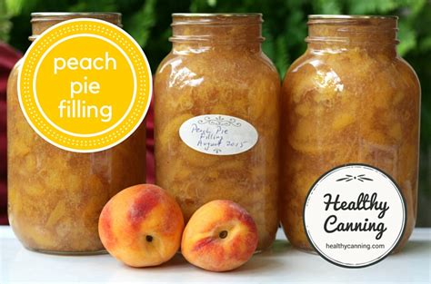 Canned Peach Pie Filling - Healthy Canning in Partnership with Facebook ...