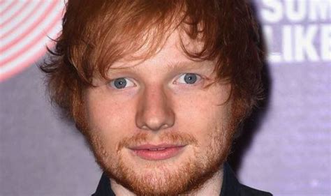 Ed Sheeran's eyebrows are stopping him from changing his hair do | Celebrity News | Showbiz & TV ...