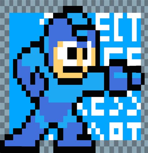 8-bit megaman by soniceeveealchemist on DeviantArt