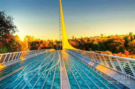 Sundial Bridge Photograph by Kelly Wade - Fine Art America