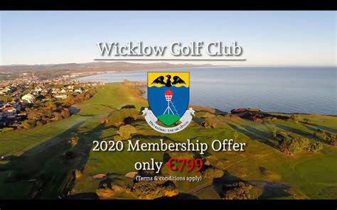 Wicklow Golf Club 2020 Membership Offer | Wicklow Golf Club