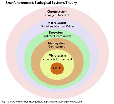 Bronfenbrenner's Ecological Systems Theory / Exam 1 at Gonzaga University - StudyBlue / On ...