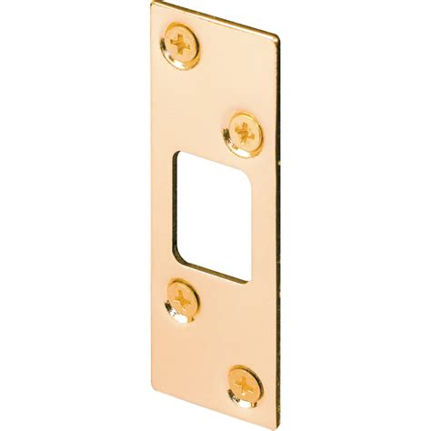 Gatehouse Steel Entry Door Deadbolt Strike Plate at Lowes.com