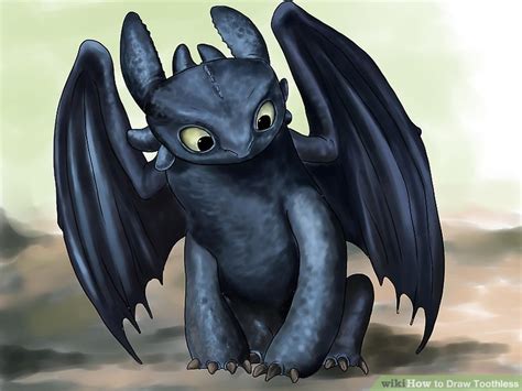 Toothless Dragon Drawing at GetDrawings | Free download