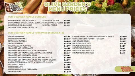 Updated Olive Garden Menu Prices + Latest Discounts (2024)