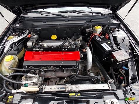 1996 Saab 9000 Aero 2.3 Liter Turbocharged DOHC 16-Valve 4 Cylinder ...