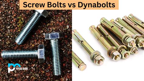 Screw Bolt vs Dyna Bolt - What's the Difference