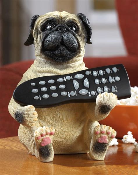 Pug & Dachsund Dog Tv Remote Control Holder