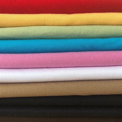 44 Cotton Twill 4 Way Stretch Spandex & Stretch Organic Woven Fabric By ...