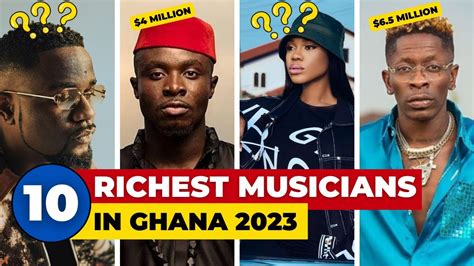 Top 10 Richest Musicians In Ghana, 2023| Forbes 2023 Latest Ranking. - YouTube