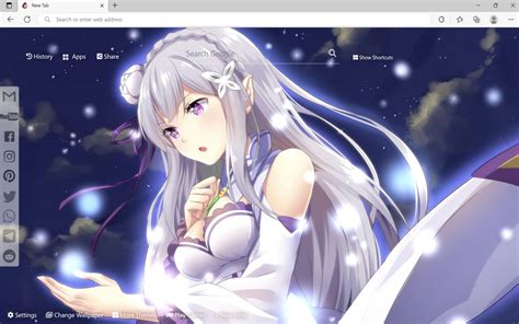 Anime Girl Wallpaper: Transform Your Edge Browser