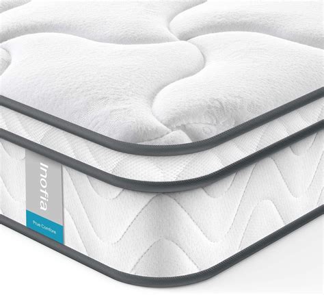 Inofia Mattress 8 Inch Twin Mattress Hybrid Spring Memory Foam Mattress in a Box for Pressure ...