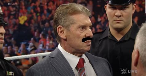 Vince McMahon Reportedly Backstage at WWE Raw Sporting Mustache