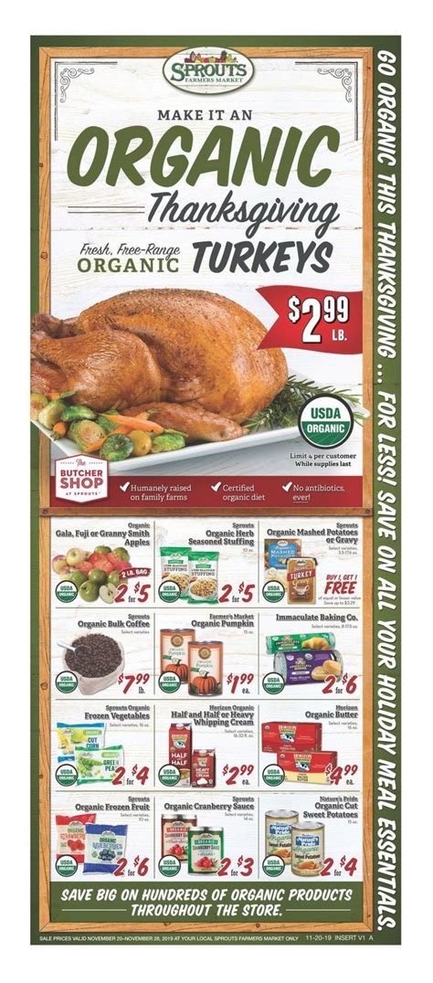 Sprouts Weekly Ad Nov 20 – Nov 28, 2019