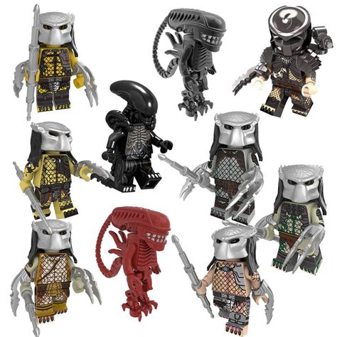 Alien vs. Predator Minifigures Lego Compatible Alien set