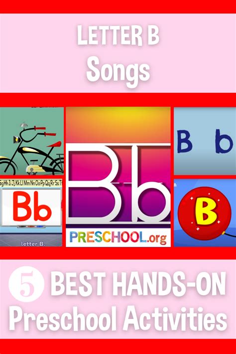 The 5 Best SONGS for LETTER B Preschool Theme - Preschool.org