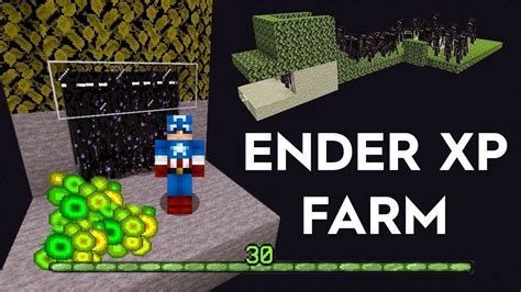 We Build an Enderman XP Farm in Minecraft - YouTube