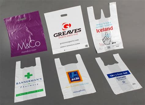 Polythene carrier bags, plastic carrier bags, printed or plain | Simpac