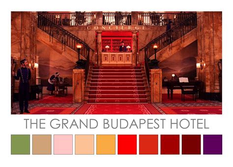 Instagram: @Cinema.Palettes | Grand budapest hotel, Grand budapest, Budapest hotel