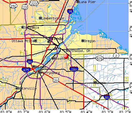 Northwood, Ohio (OH) profile: population, maps, real estate, averages ...