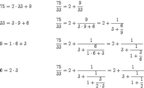 Continued fractions