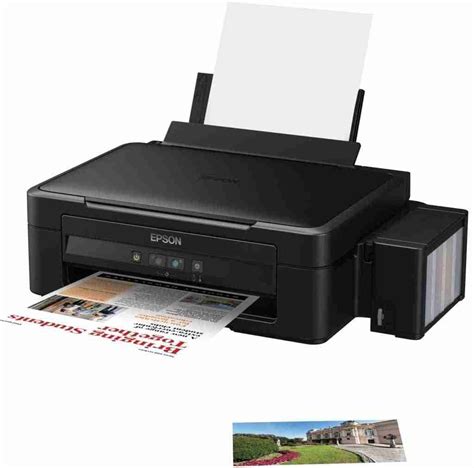 The Epson L210 Printer has a compact and tasteful design