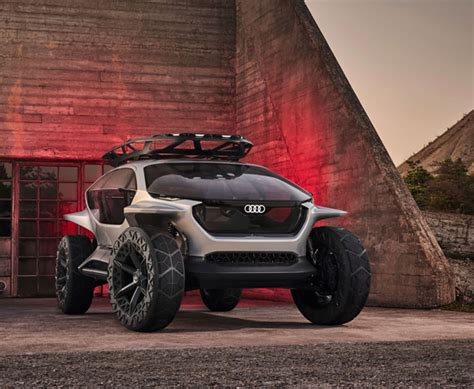 Futuristic Audi AI:TRAIL Concept Car with Drones Has Been Designed for Off-Road Use - Tuvie Design