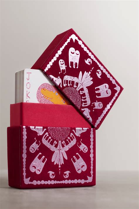 L'OBJET + Haas Brothers velvet box and jumbo playing cards in 2023 | Playing cards design, Card ...