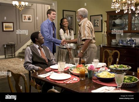 GUESS WHO, Bernie Mac, Ashton Kutcher, Zoe Saldana, Hal Williams, 2005, (c) Columbia/courtesy ...