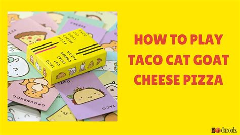 Tacocat Goat Cheese Pizza Rules Simply Steps