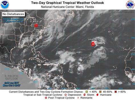 Tropical Storm Ophelia forms in open Atlantic but is not a threat to ...