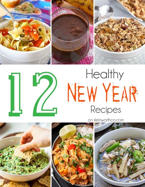 12 Healthy New Year Recipes - Kleinworth & Co