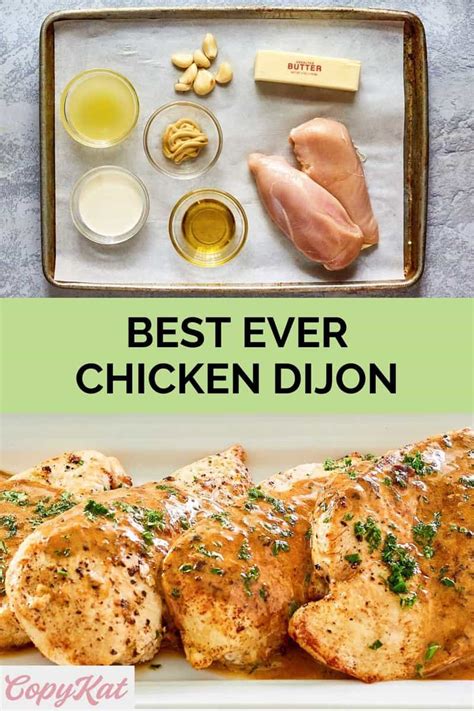 Creamy Chicken Dijon - CopyKat Recipes