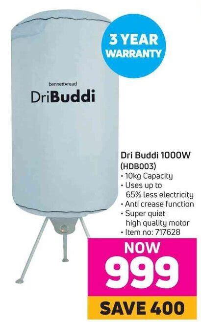 Dri Buddi 1000W 10kg offer at Game