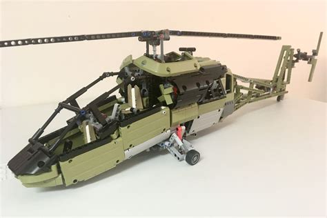 LEGO MOC Helicopter: 42110 C-Model by Pattspatt | Rebrickable - Build with LEGO