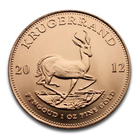 2012 Krugerrand | 1 Ounce Gold 2012 Krugerrand Coins - Gold Bullion Co