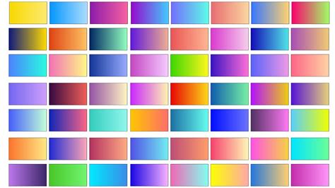 Adobe illustrator gradient swatches free download | photoshop dream