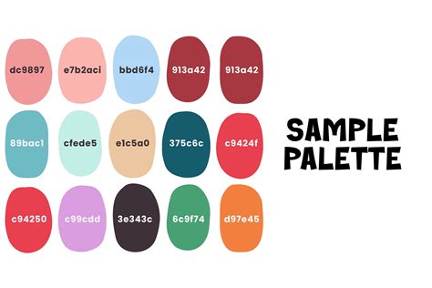 Manga Color Palettes for Photoshop Photoshop Color Swatches - Etsy