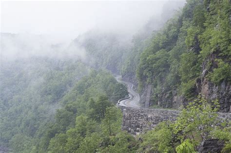 Hawk's Nest Highway | Scenic road trip, Scenic, New york travel