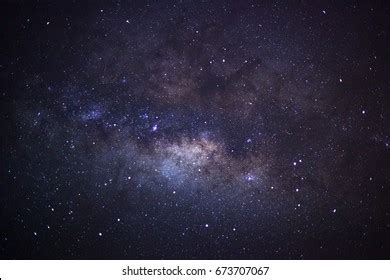 Center Milky Way Galaxy Long Exposure Stock Photo 673707067 | Shutterstock